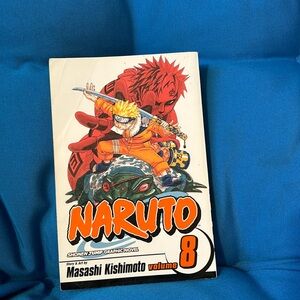 Naruto Comic Volume 8 Shonen Jump Rated T For Teens By Masashi Kishimato